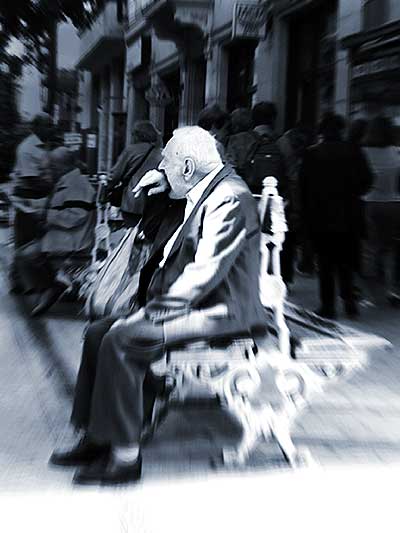 Vaci street,  Budapest...