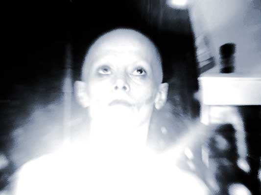 Lena after the 41st show of "La Divina Commedia"