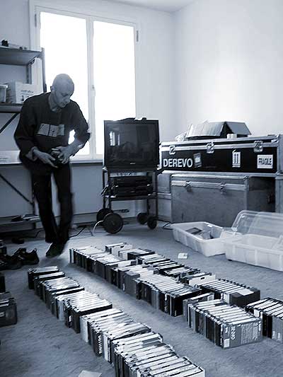 "Oleg and our video-tapes..."