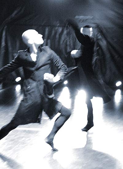 Die Proben, Februar 2006.  Foto: Elena Iarovaia